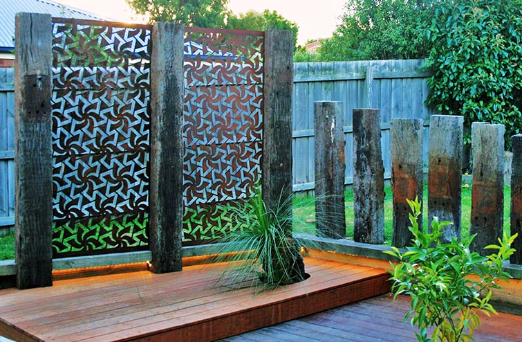 Outdoor Privacy Garden Screens By Be Metal Be